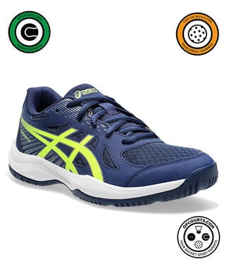 Asics Upcourt 6 GS Junior - Blue Expanse/Safety Yellow