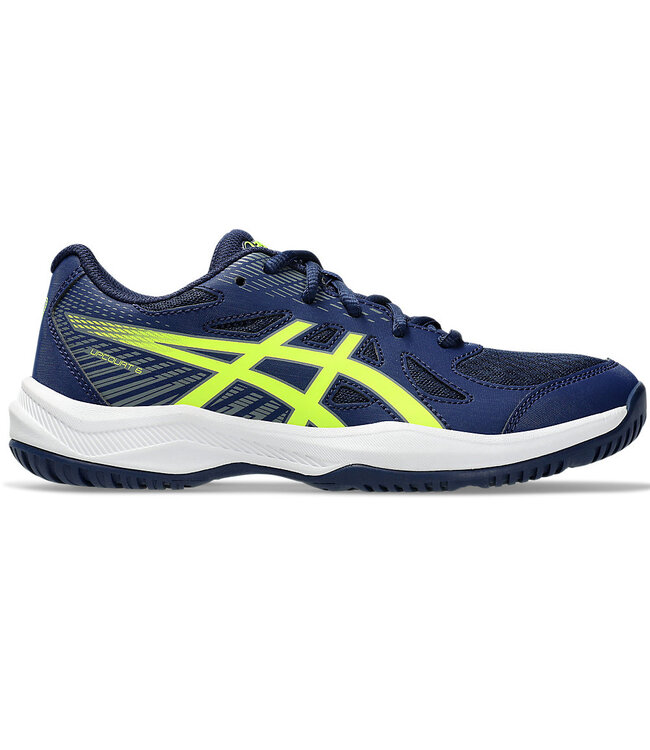 Asics Upcourt 6 GS Junior - Blue Expanse/Safety Yellow