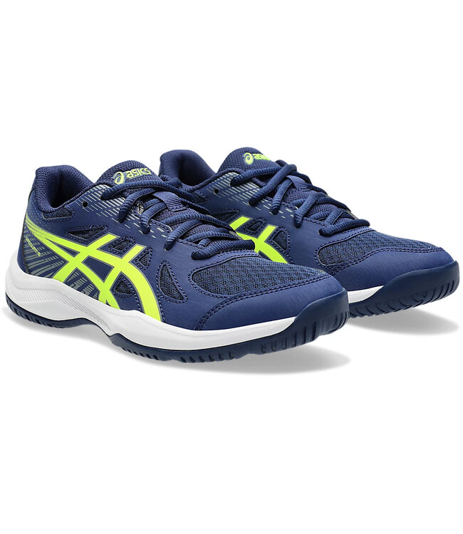 Asics Upcourt 6 GS Junior - Blue Expanse/Safety Yellow