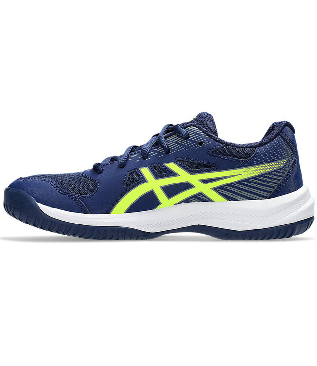 Asics Upcourt 6 GS Junior - Blue Expanse/Safety Yellow