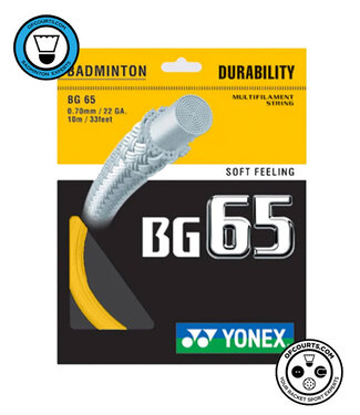 Yonex BG 65 Badminton String Orange