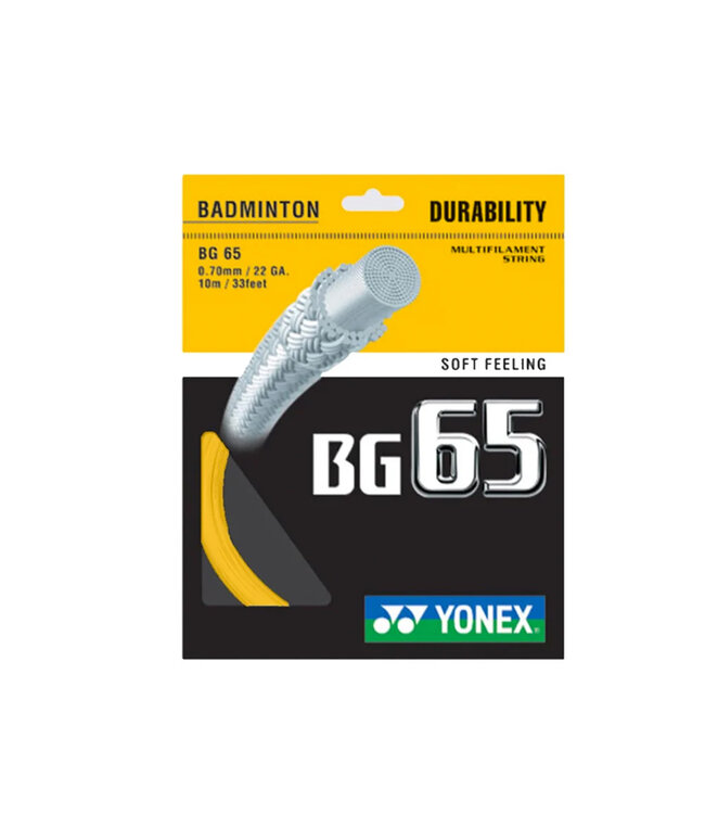 Yonex BG 65 Badminton String Orange