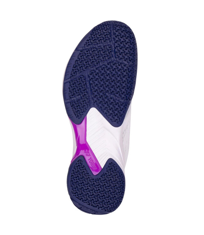 Yonex Power Cushion Cascade Accel WIDE Women's Indoor Shoe - White/Purple