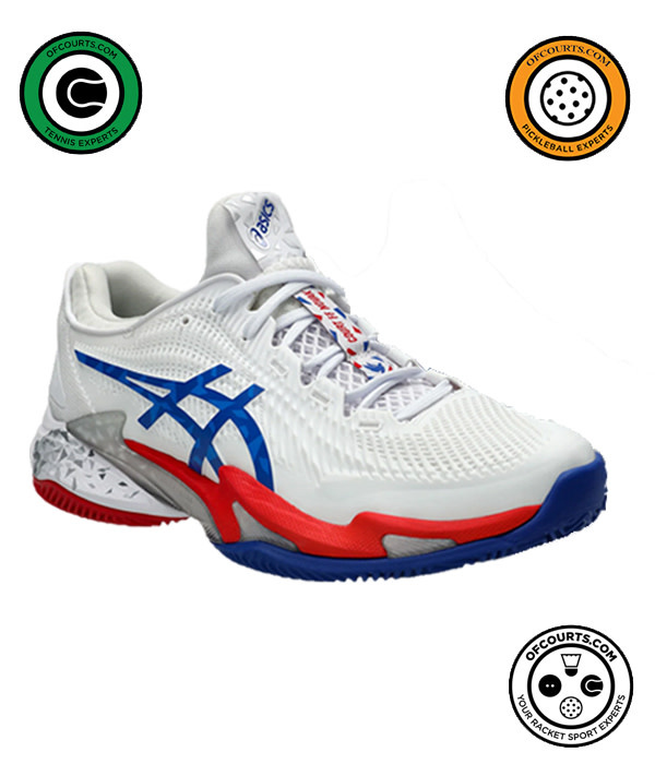 Asics Court FF 3 Novak Men #39 s Tennis Shoe White/Asics Blue Of Courts Asics Court FF 3 Novak Men #39 s Tennis Shoe White/Asics Blue Of Courts