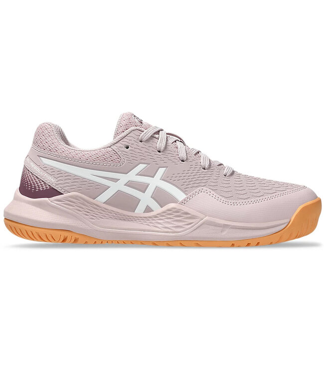 Asics Gel Resolution 9 GS Junior Tennis Shoe - Watershed Rose/White