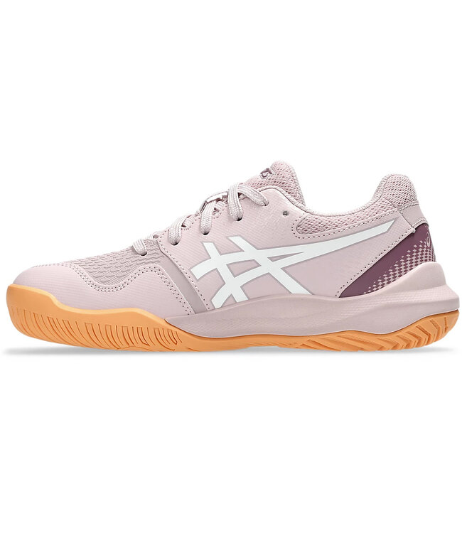 Asics Gel Resolution 9 GS Junior Tennis Shoe - Watershed Rose/White