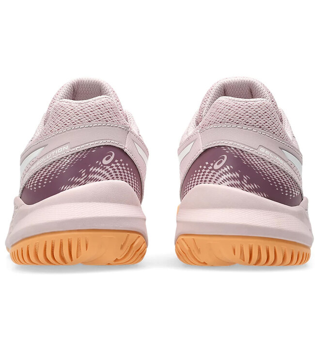 Asics Gel Resolution 9 GS Junior Tennis Shoe - Watershed Rose/White