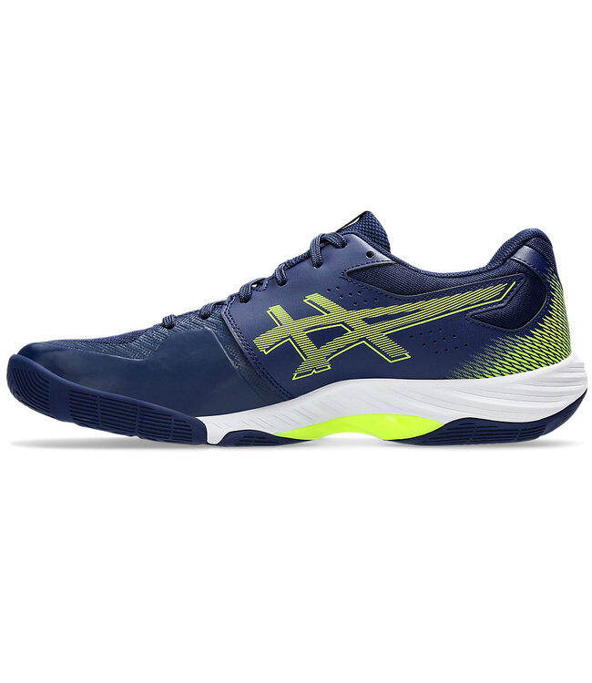 Asics Blade FF Men's Indoor Shoes - Blue Expanse/Safety Yellow @ Lowest Price