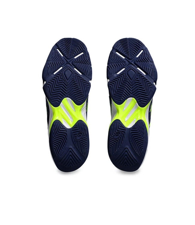 Asics Blade FF Men's Indoor Shoes - Blue Expanse/Safety Yellow @ Lowest Price