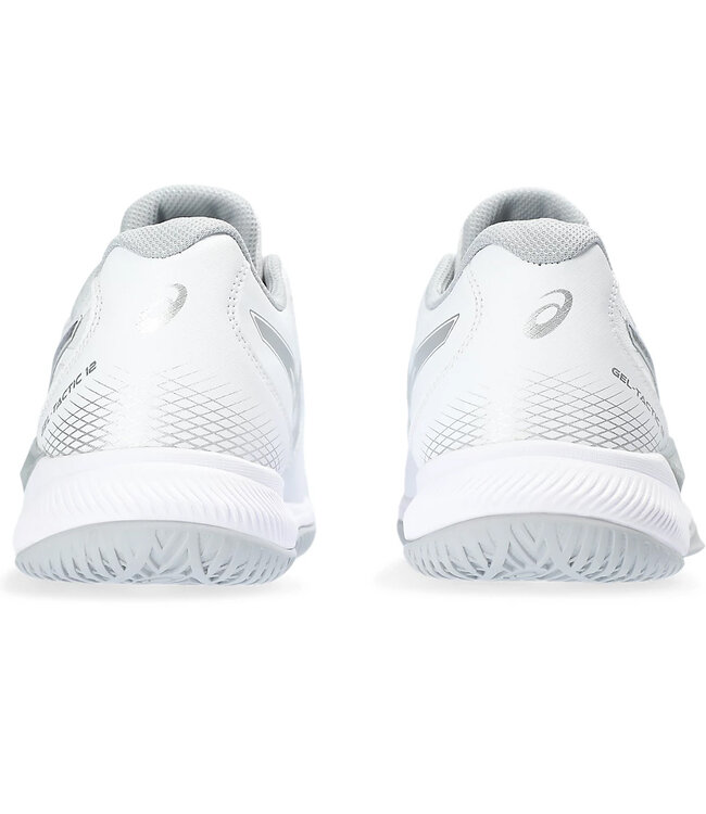 Asics Gel tactic 12 Women's Indoor Shoe -White/Pure silver @ Lowest Price
