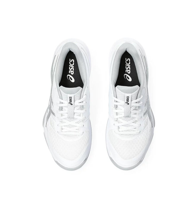 Asics Gel tactic 12 Women's Indoor Shoe -White/Pure silver @ Lowest Price