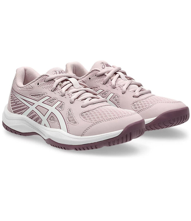 Asics Upcourt 6 GS Junior Indoor Shoe - Watershed Rose/White