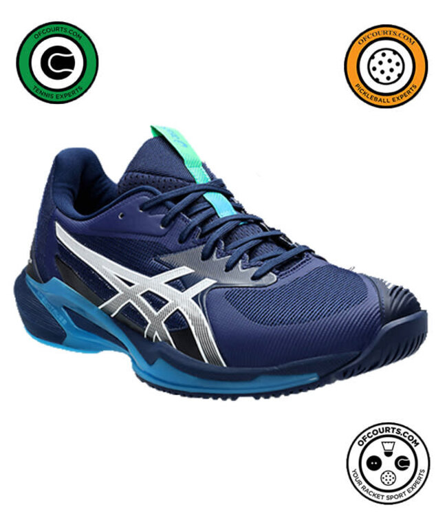 Asics Solution Speed FF 3 Men's Tennis Shoe - Blue Expanse/White