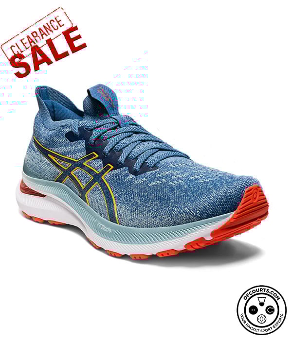 Asics GEL Kayano 29 MK Men s Tennis Shoe Azure Amber Of Courts