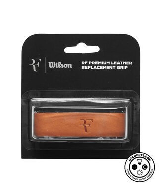 Wilson RF Premium Leather Replacement Grip - Brown