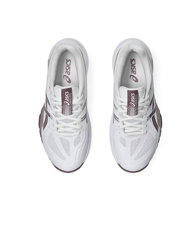Asics Powerbreak FF Women's Indoor Shoe - White/Dusty Mauve