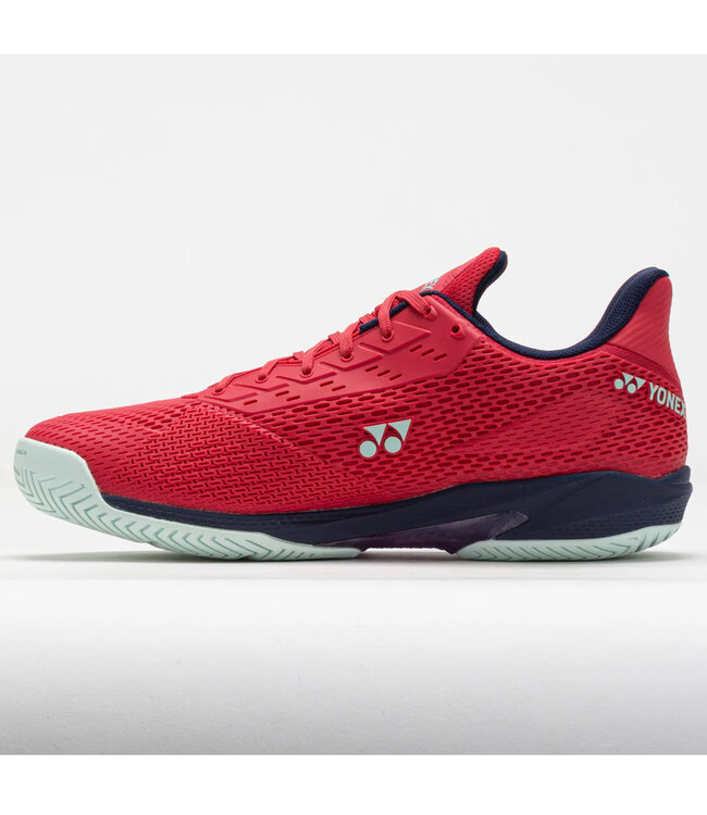 Yonex Power Cushion AD Accel Men's Tennis Shoe - Sunset Red