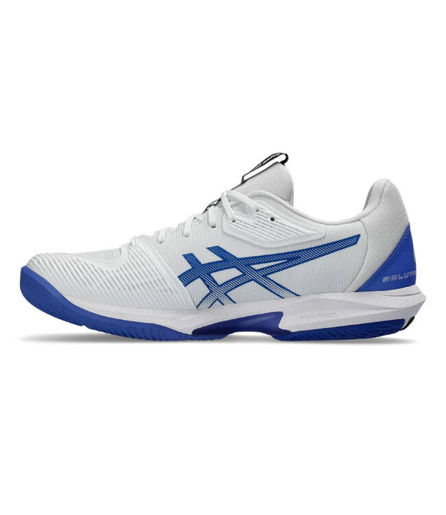 Asics Solution Speed FF 3 Men's Tennis Shoe - White/ Tuna Blue
