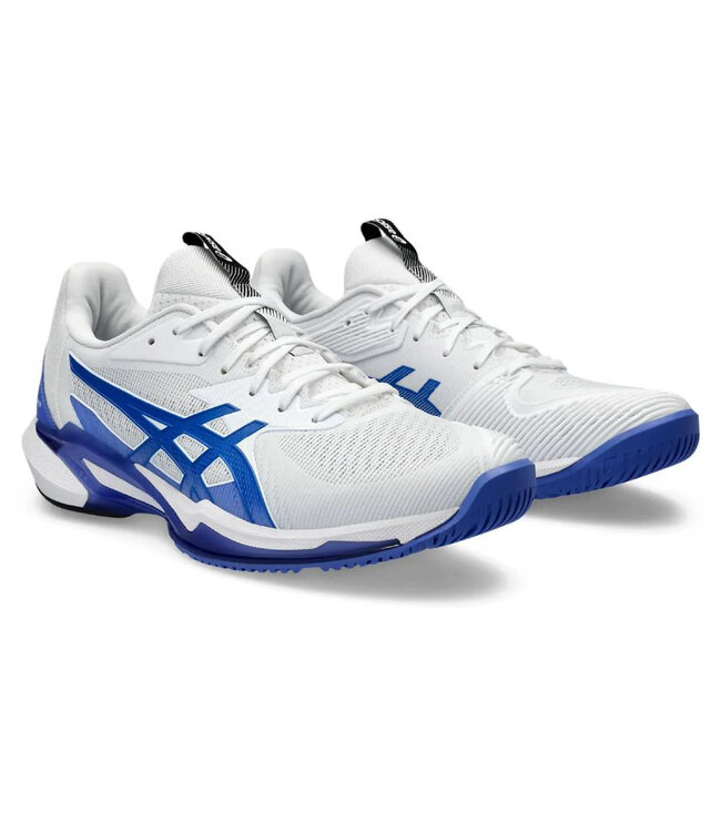 Asics Solution Speed FF 3 Men's Tennis Shoe - White/ Tuna Blue