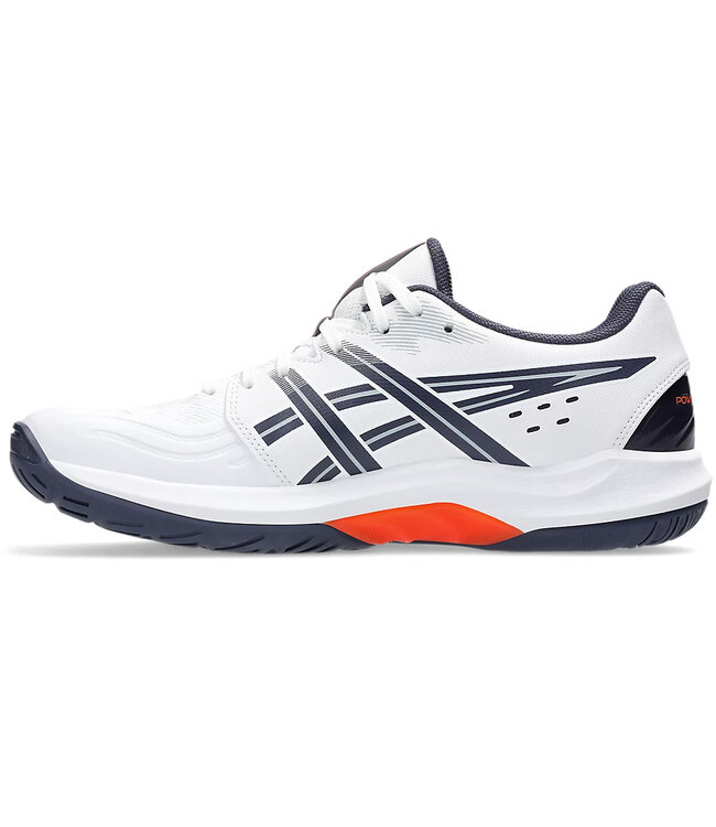 Asics Powerbreak FF Men's Indoor Shoe - White/Nova Orange