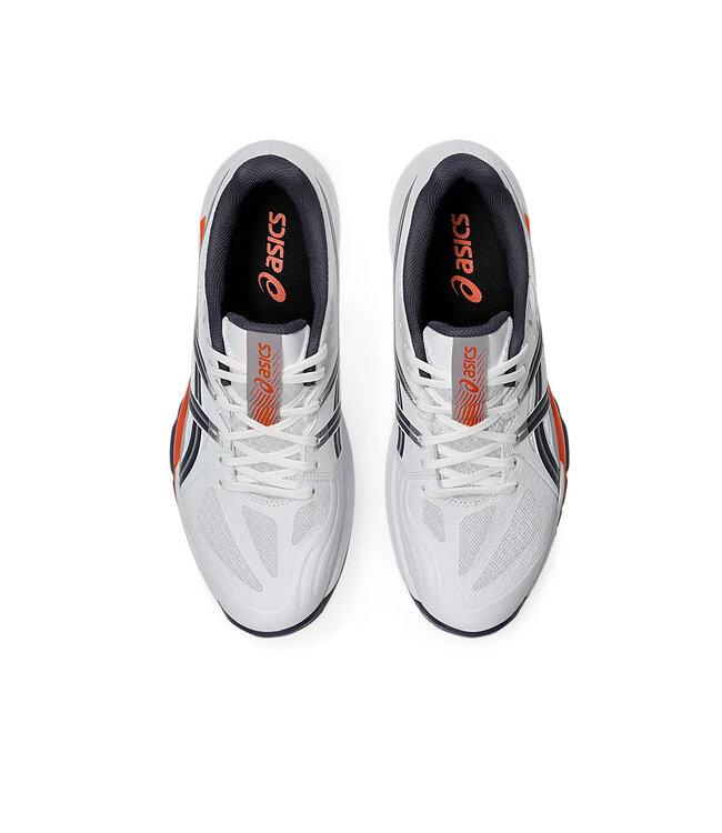 Asics Powerbreak FF Men's Indoor Shoe - White/Nova Orange