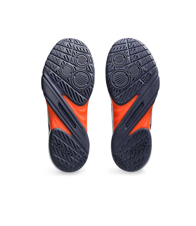 Asics Powerbreak FF Men's Indoor Shoe - White/Nova Orange