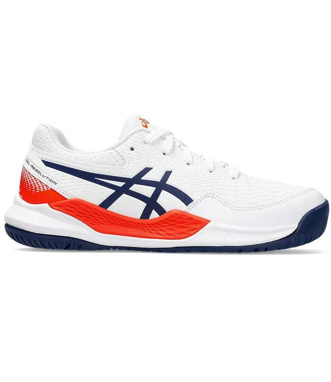 Asics Gel-Resolution 9 GS - White/Blue Expanse
