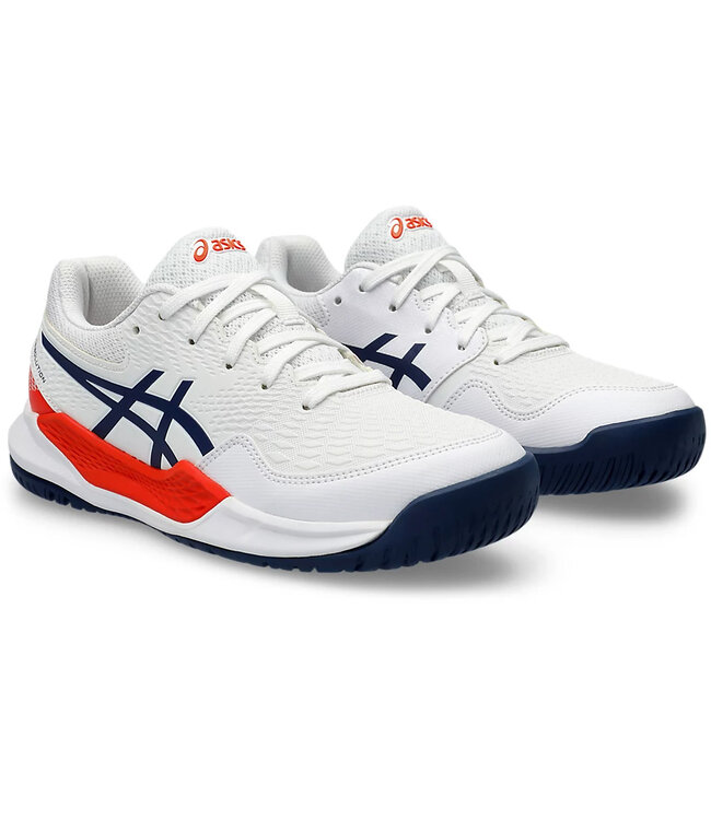 Asics Gel-Resolution 9 GS - White/Blue Expanse