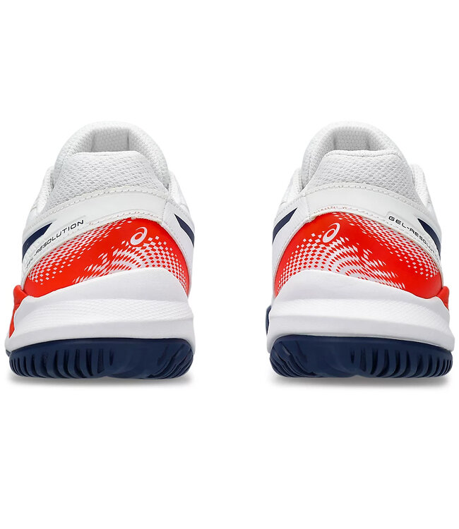 Asics Gel-Resolution 9 GS - White/Blue Expanse