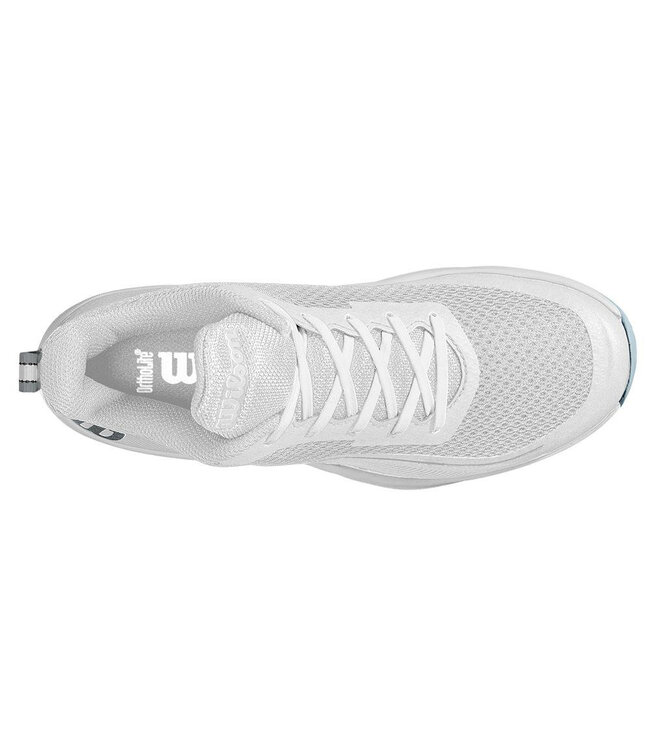 Wilson Rush Pro Lite Women's Tennis Shoe - White/Pearl Blue/Monument @ Lowest Price