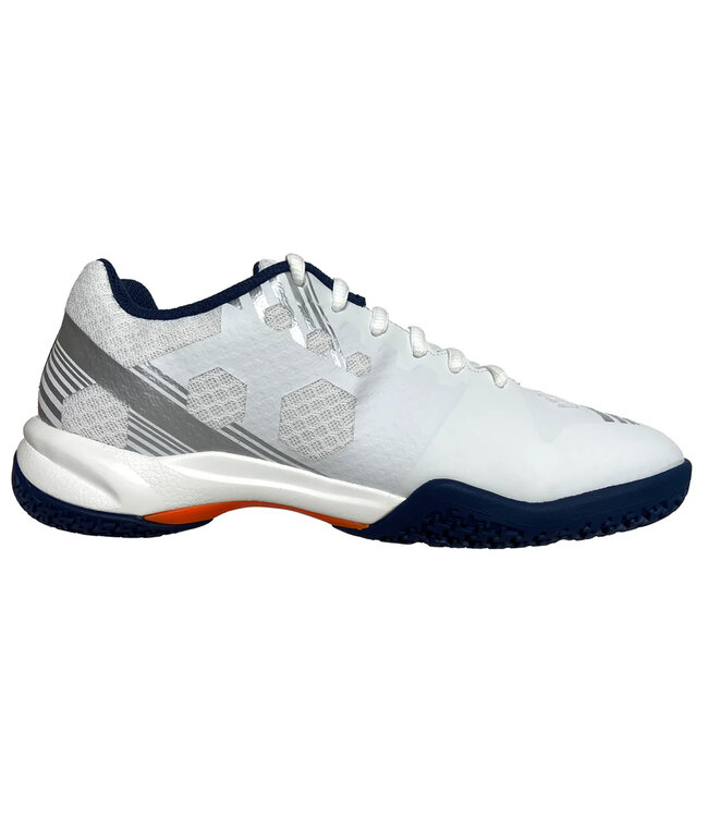 Yonex Power Cushion Strider Beat Men's Indoor Shoe - White/Orange