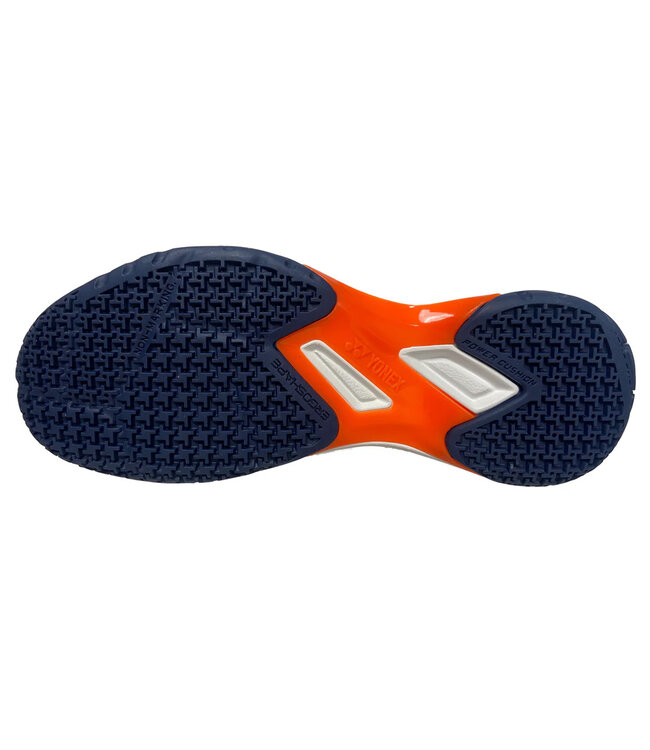 Yonex Power Cushion Strider Beat Men's Indoor Shoe - White/Orange