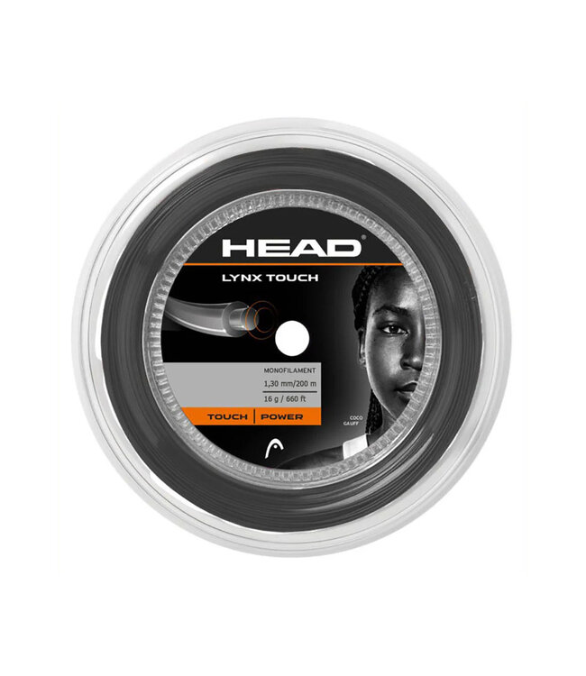 Head Lynx Touch 16g Tennis String Reel - Grey