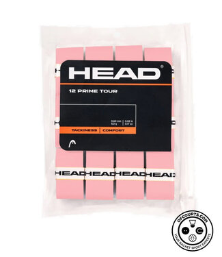 Head Prime Tour Overgrip 12 Pack - Pink