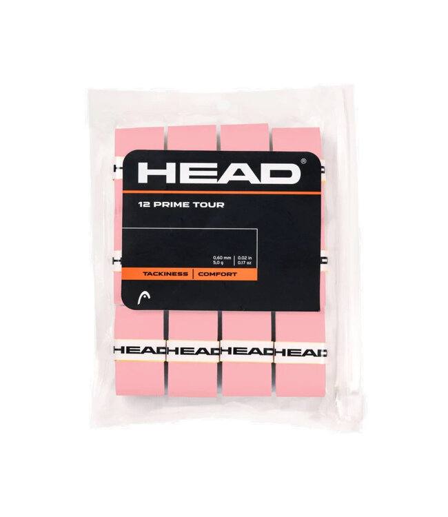 Head Prime Tour Overgrip 12 Pack - Pink