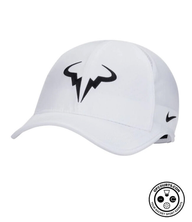 NIke Unisex Dri-FIT Rafa Club AeroBill Featherlight Cap - White