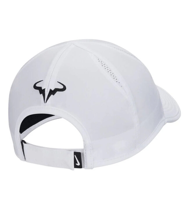 NIke Unisex Dri-FIT Rafa Club AeroBill Featherlight Cap - White