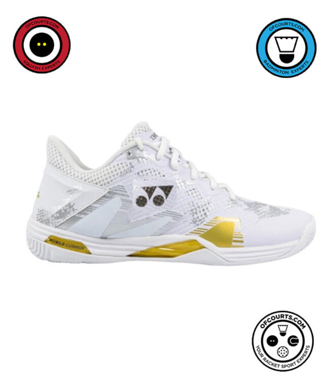 Yonex Power Cushion Eclipsion X3 Men's Shoe - White/Gold