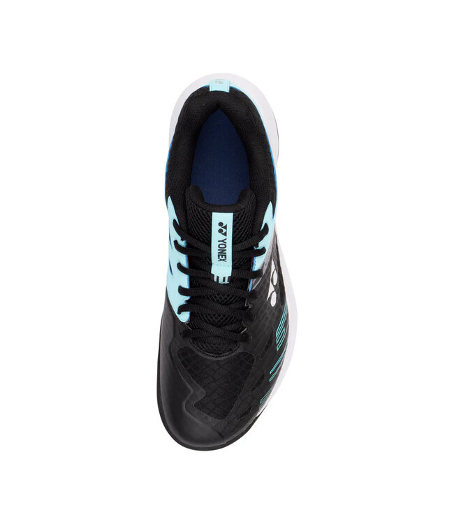 Yonex Power Cushion Cascade Accel WIDE Men's Indoor Shoe - Black/Ice Blue