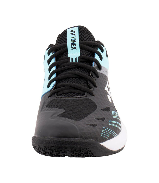Yonex Power Cushion Cascade Accel WIDE Men's Indoor Shoe - Black/Ice Blue