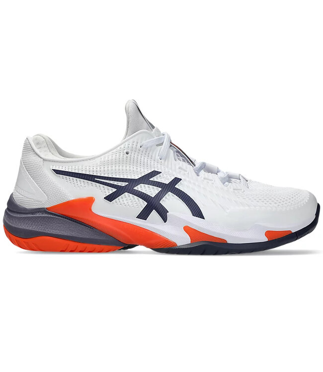 Asics Court FF 3 Men's Tennis Shoe - White/Greyish Purple