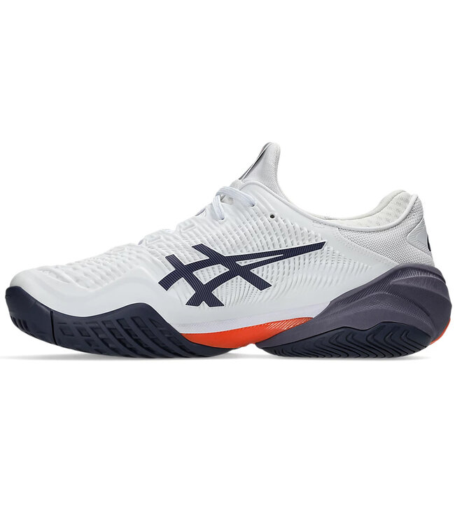 Asics Court FF 3 Men's Tennis Shoe - White/Greyish Purple