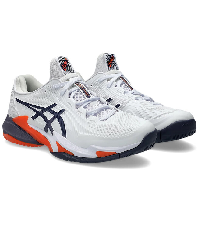 Asics Court FF 3 Men's Tennis Shoe - White/Greyish Purple