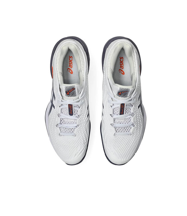 Asics Court FF 3 Men's Tennis Shoe - White/Greyish Purple