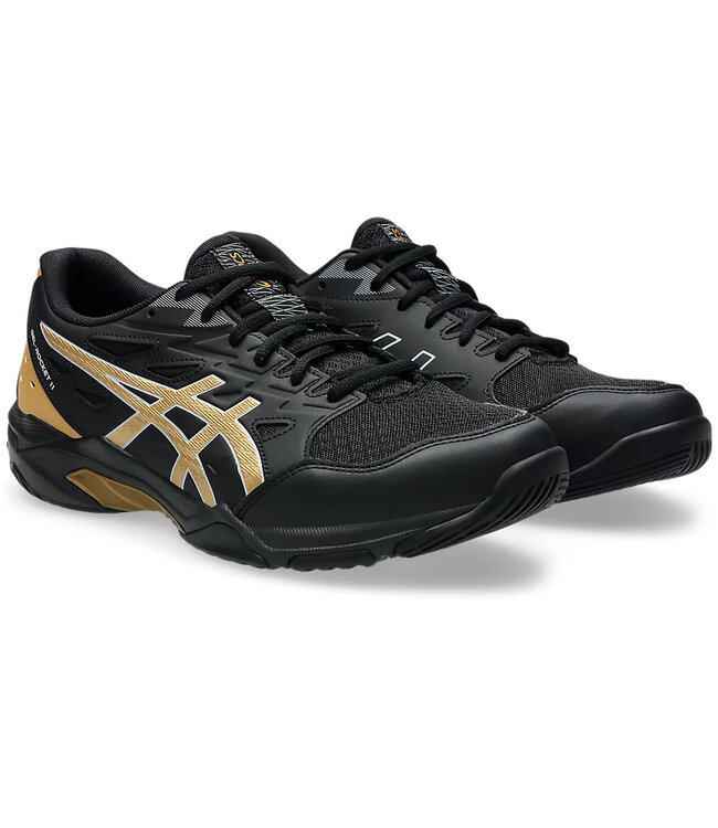 Asics Gel Rocket 11 Wide Men's Indoor Shoe - Black/Piedmont Grey @ Lowest Price