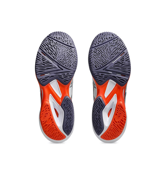 Asics Solution Speed FF 3 Men's Tennis Shoe - White/Greyish Purple