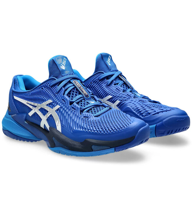 Asics Court FF 3 Novak Men's Tennis Shoe - Tuna Blue/Pure Silver