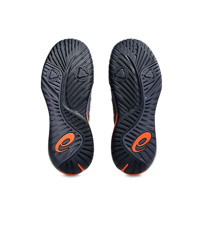 Asics Gel Resolution X Wide Men's Tennis Shoe - Greyish Purple/Nova Orange