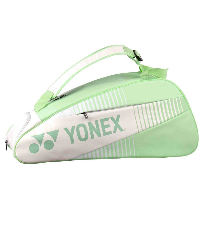 Yonex 82426 ACTIVE Racket Bag 6Pack - White/Green