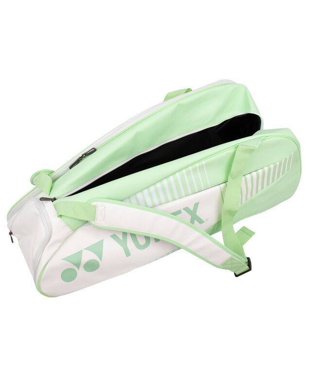 Yonex 82426 ACTIVE Racket Bag 6Pack - White/Green